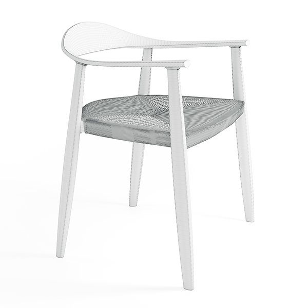 Colico Solid Wood Chair - Image 3