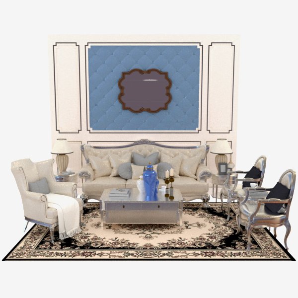 Neoclassical Sofa - Image 6
